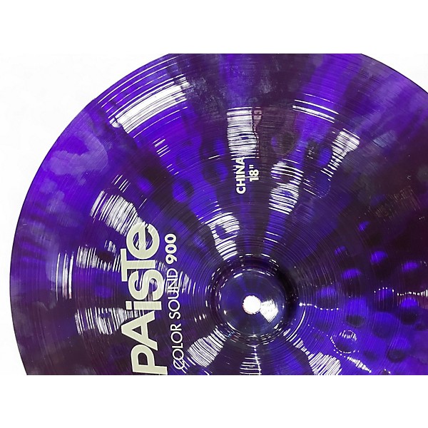 Used Paiste 18in Colorsound 900 Cymbal