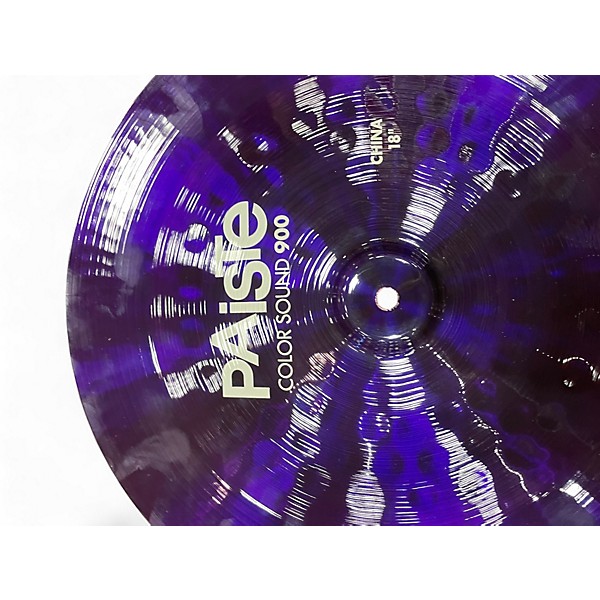 Used Paiste 18in Colorsound 900 Cymbal