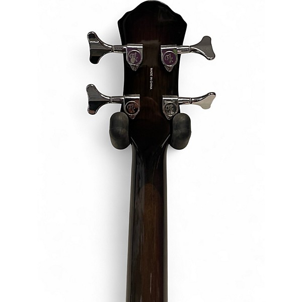 Used Michael Kelly Dragonfly Brown Acoustic Bass Guitar