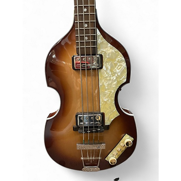 Used Hofner H500 1964 Violin Sunburst Electric Bass Guitar