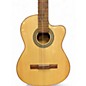 Used Lucero LC150SCE Natural Classical Acoustic Electric Guitar