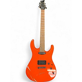 Used Mitchell MD200 Orange Solid Body Electric Guitar