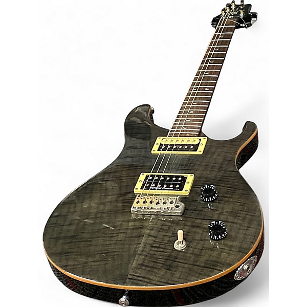 Used PRS SE Custom 22 Black Solid Body Electric Guitar