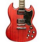 Used Epiphone SG Standard Red Solid Body Electric Guitar
