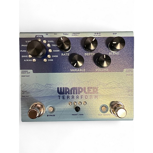 Used Wampler TERRAFORM Effect Pedal