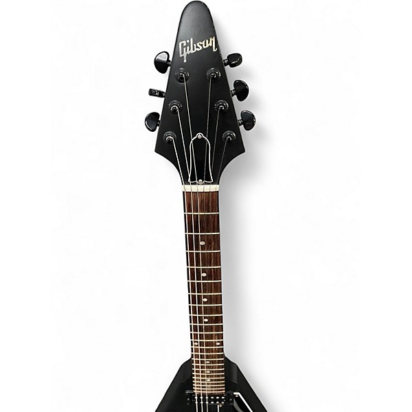 Used Gibson Flying V Black Solid Body Electric Guitar