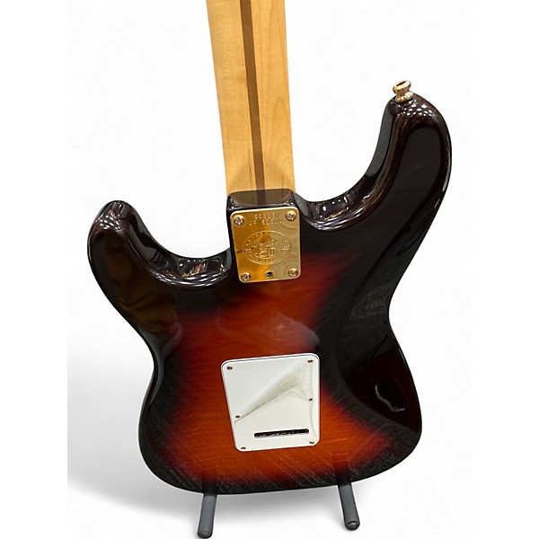 Used Fender 50th Anniversary American Stratocaster 3 Color Sunburst Solid Body Electric Guitar