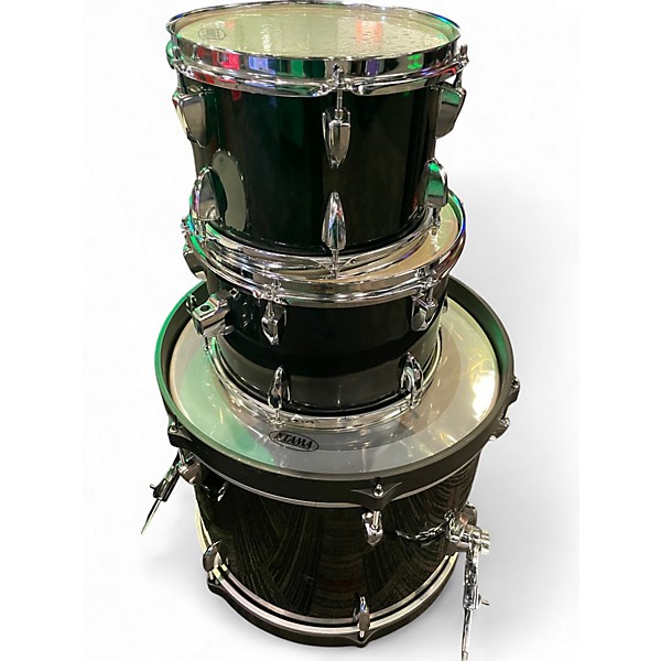 Used TAMA 5 Piece Imperialstar Black Drum Kit