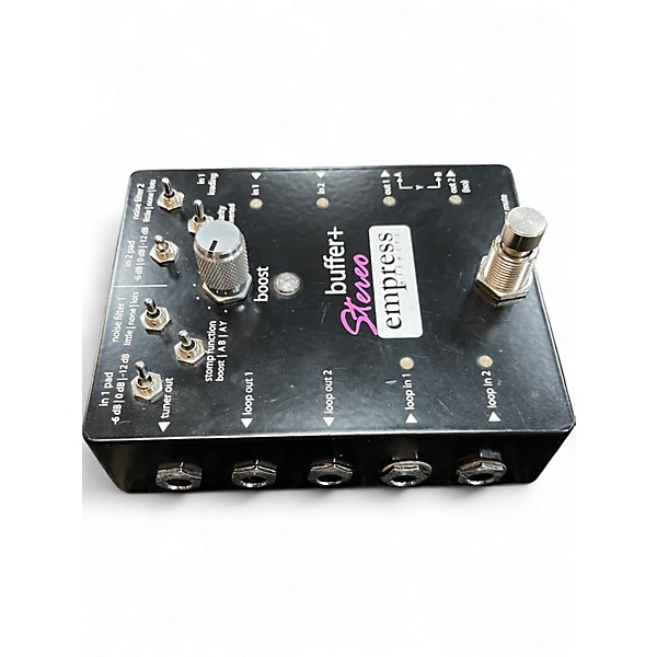 Used Empress Effects Buffer+ Analog I/O Interface with Switchable Boost Guitar Pedal