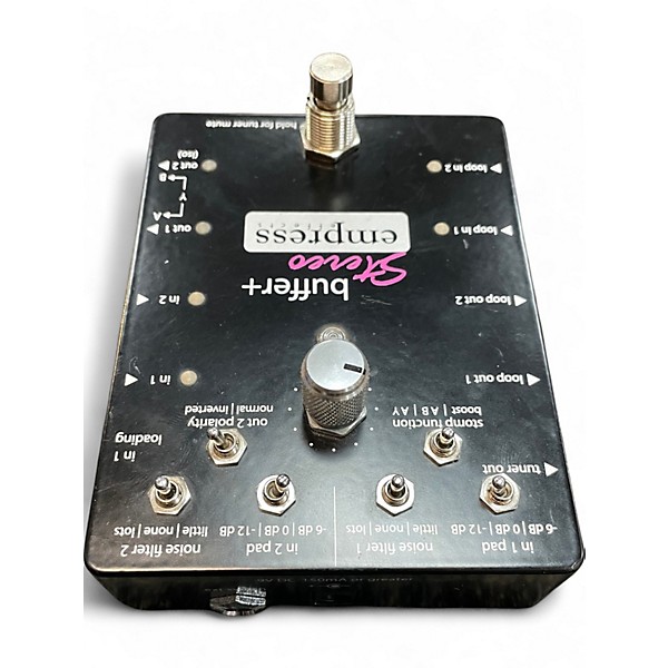Used Empress Effects Buffer+ Analog I/O Interface with Switchable Boost Guitar Pedal