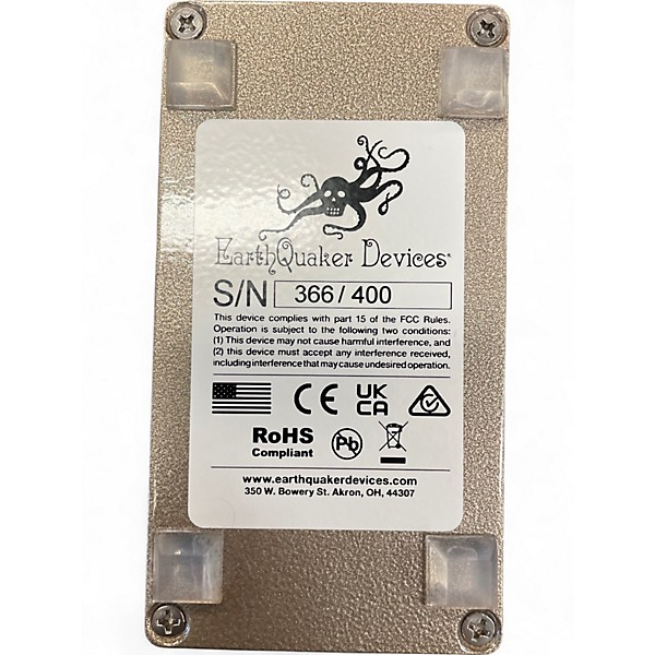 Used EarthQuaker Devices Hoof 20th Anniversary Effect Pedal