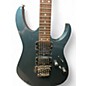 Used Ibanez RG470 Metallic Aqua Marine Solid Body Electric Guitar