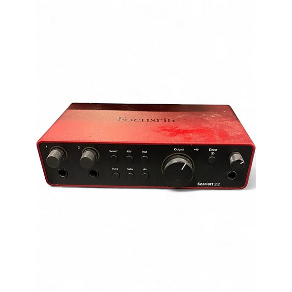 Used Focusrite Scarlett 2i2 Audio Interface
