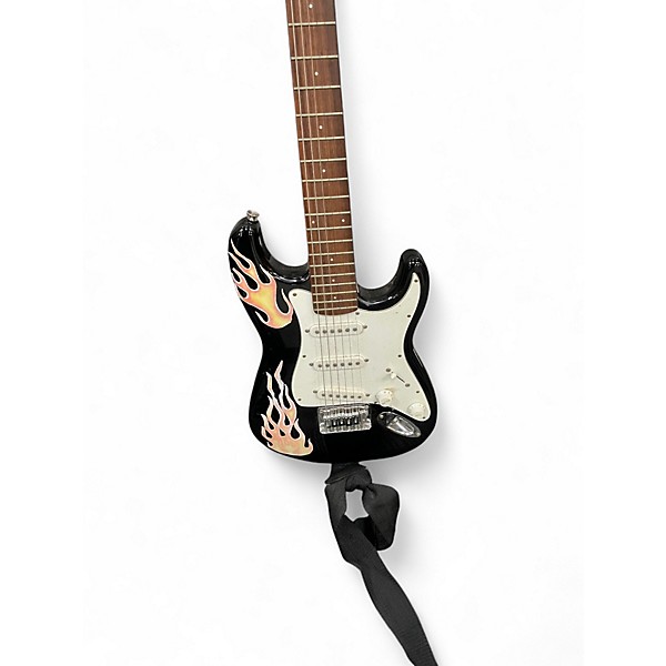 Used Austin AU720 Black Solid Body Electric Guitar