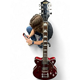Used Gretsch Guitars G2657T Red Hollow Body Electric Guitar