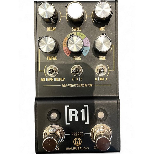 Used Walrus Audio R1 REVERB Effect Pedal