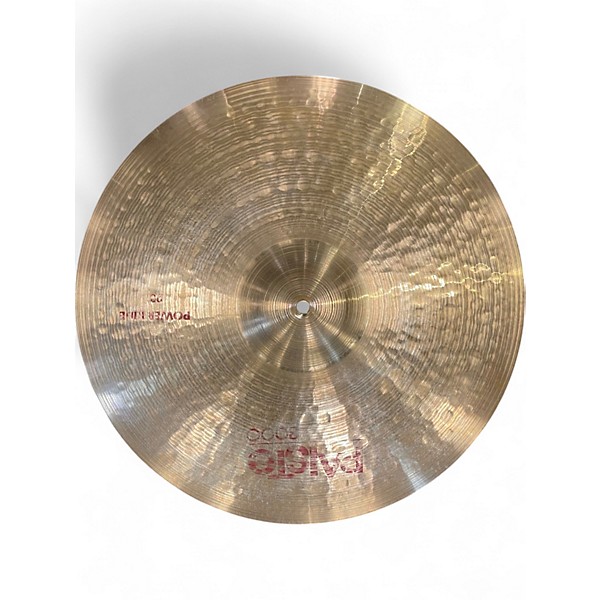 Used Paiste 20in 3000 Power Ride Cymbal