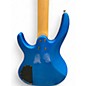 Used Hohner Professional B Bass Blue Electric Bass Guitar
