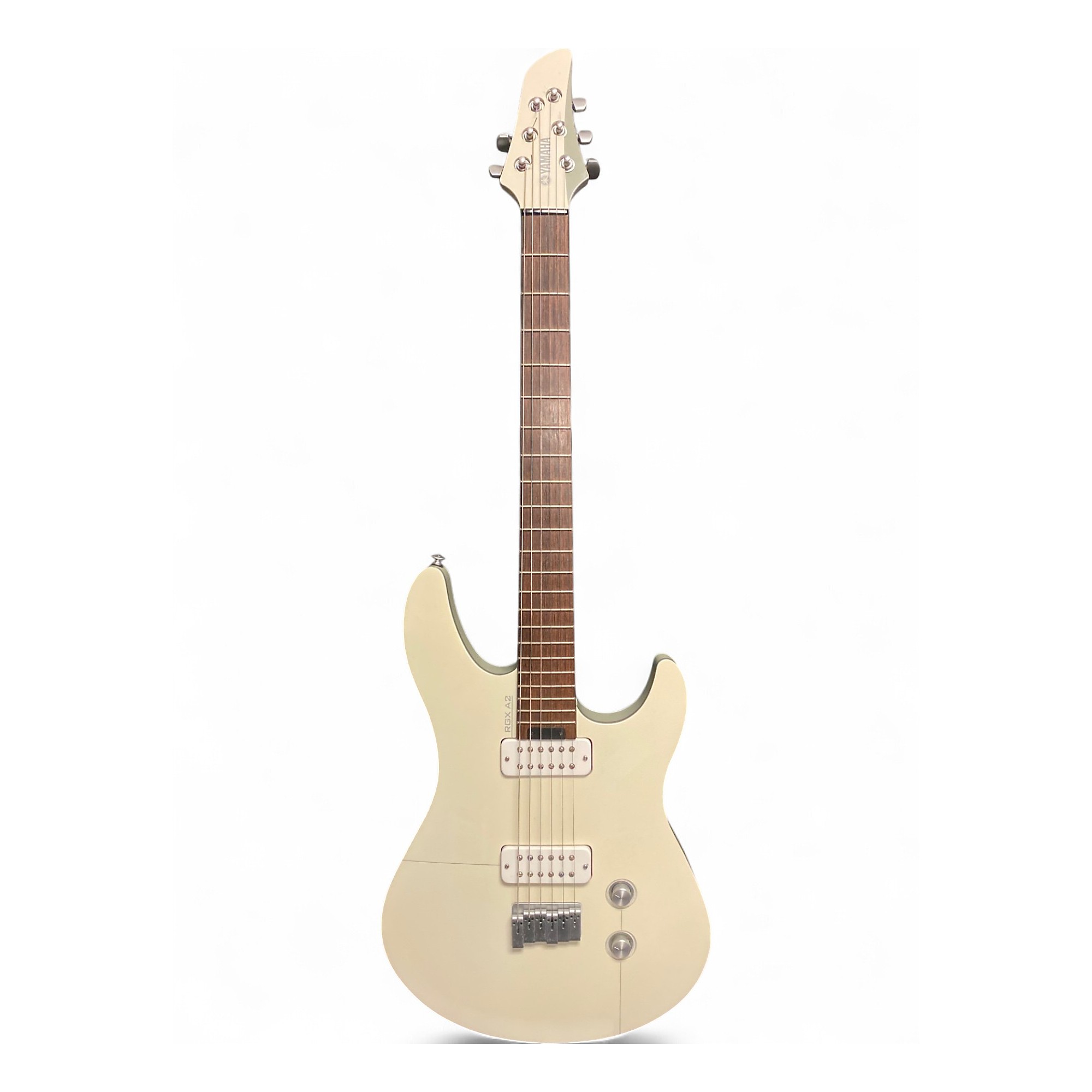 Yamaha　RGX A2 Used Yamaha RGX A2 White Solid Body Electric Guitar White