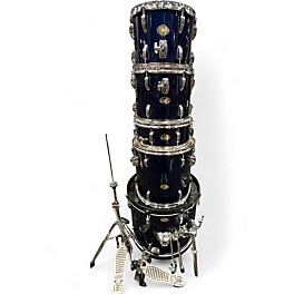 Used TAMA 5 Piece Swingstar Navy Blue Drum Kit