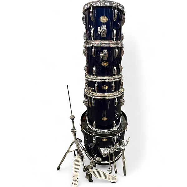 Used TAMA 5 Piece Swingstar Navy Blue Drum Kit