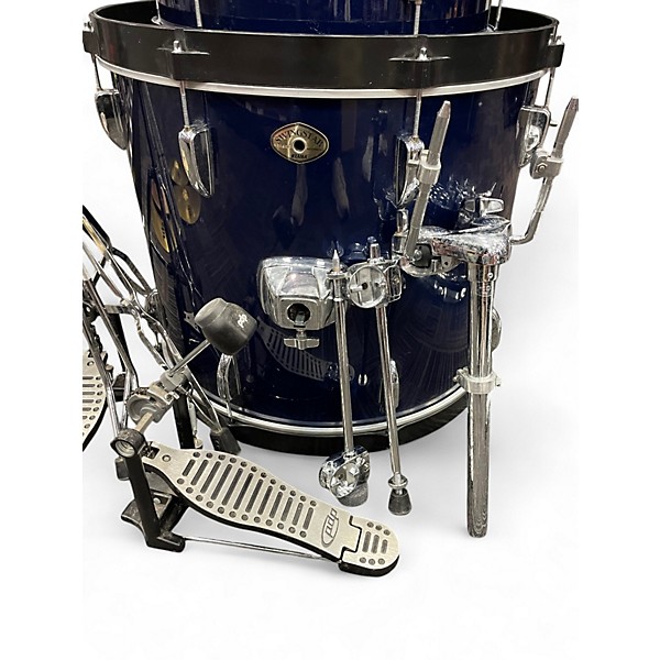 Used TAMA 5 Piece Swingstar Navy Blue Drum Kit