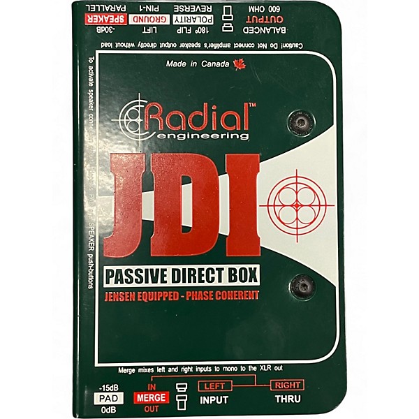 Used Radial Engineering JDI Direct Box