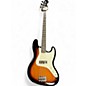 Used Fender Gold Foil Jazz Bass 2 Tone Sunburst Electric Bass Guitar thumbnail