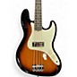 Used Fender Gold Foil Jazz Bass 2 Tone Sunburst Electric Bass Guitar