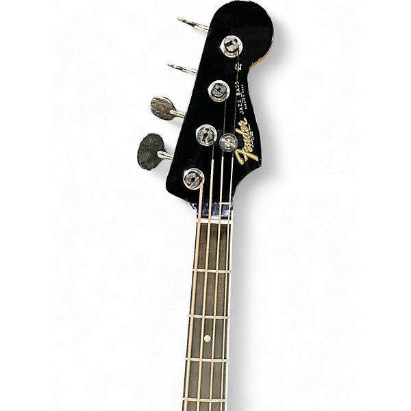 Used Fender Gold Foil Jazz Bass 2 Tone Sunburst Electric Bass Guitar