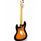 Used Fender Gold Foil Jazz Bass 2 Tone Sunburst Electric Bass Guitar