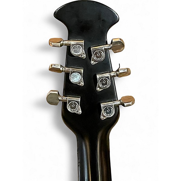 Used Ovation 4861 Black Onyx Acoustic Electric Guitar