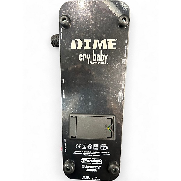 Used Dunlop CRYBABY FROM HELL Effect Pedal
