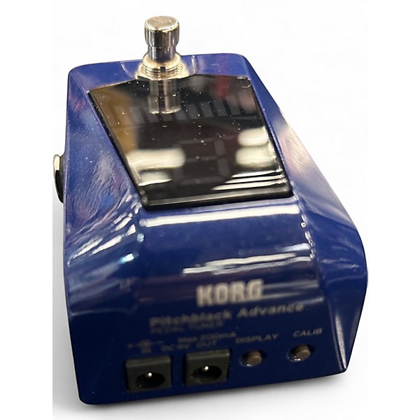 Used KORG PITCHBLACK CHROMTAIC TUNER Tuner Pedal