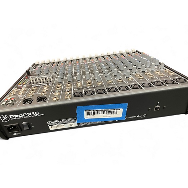 Used Mackie PROFX16 Unpowered Mixer