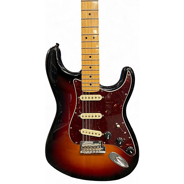Used Fender American Professional II Stratocaster 3 Color Sunburst Solid Body Electric Guitar