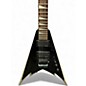 Used Jackson Phil Demmel Signature Demmelition PDX2 Black and Silver Solid Body Electric Guitar