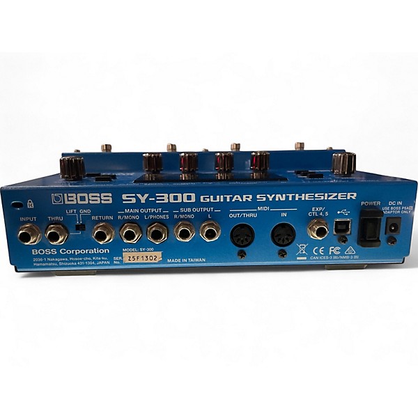 Used BOSS SY300 Guitar Synthesizer Effect Pedal