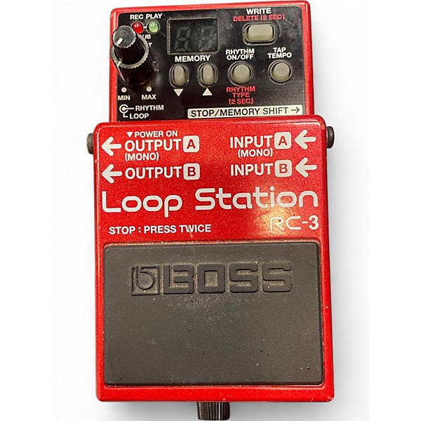 Used BOSS RC3 Loop Station Pedal