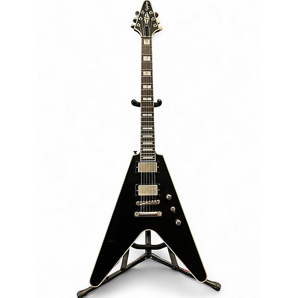 Used Epiphone FLYING V PROPHECY Satin Black Solid Body Electric Guitar
