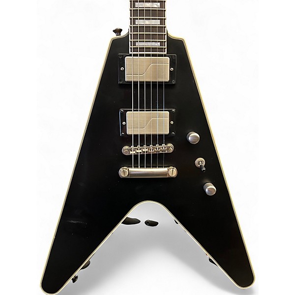 Used Epiphone FLYING V PROPHECY Satin Black Solid Body Electric Guitar