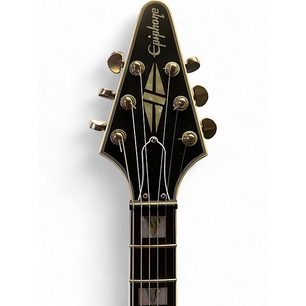 Used Epiphone FLYING V PROPHECY Satin Black Solid Body Electric Guitar