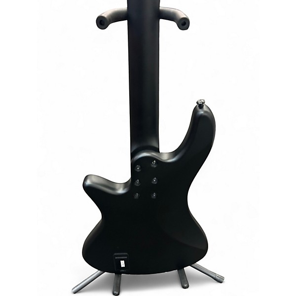 Used Schecter Guitar Research STILETTO STEALTH 4 Black Electric Bass Guitar