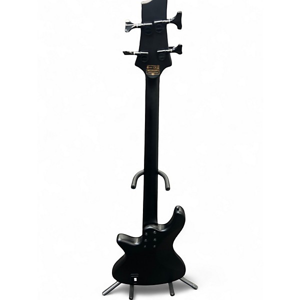 Used Schecter Guitar Research STILETTO STEALTH 4 Black Electric Bass Guitar