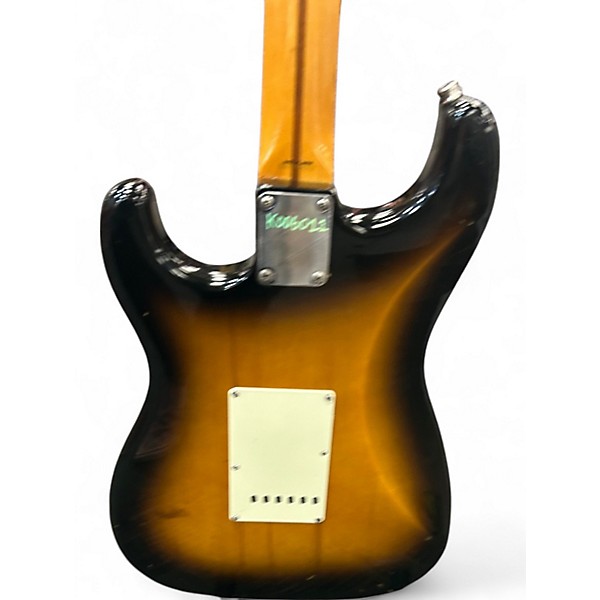 Used Fender Traditional 60s 2 Tone Sunburst Solid Body Electric Guitar