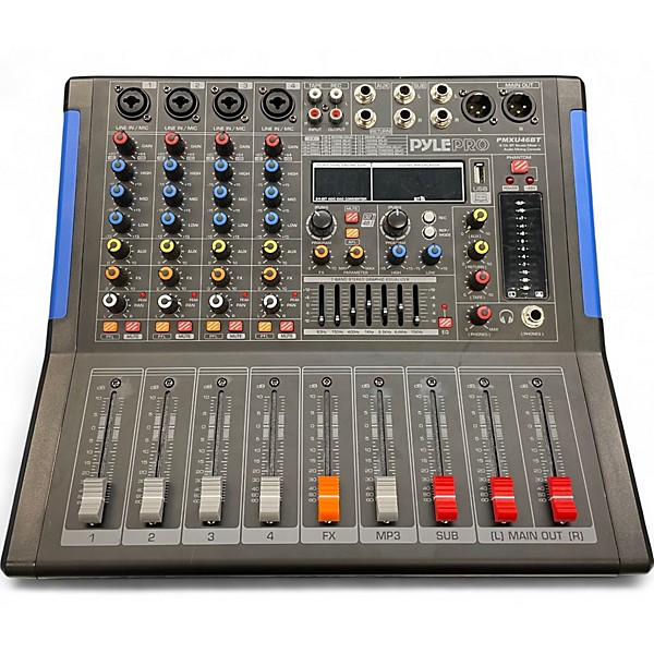 Used Pyle PMXU46BT Unpowered Mixer