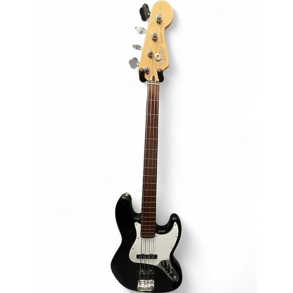 Used Fender JAZZ BASS STANDARD FRETLESS Black Electric Bass Guitar