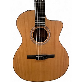 Used Taylor 214CEN Natural Classical Acoustic Electric Guitar