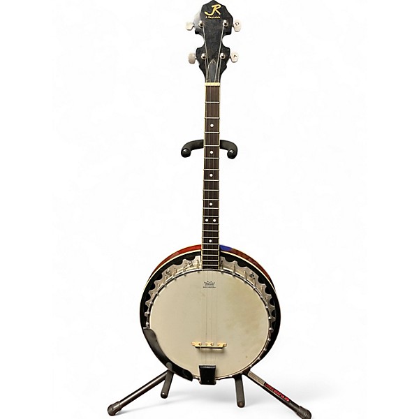 Used J. Reynolds 4 STRING BANJO 2 Color Sunburst Banjo