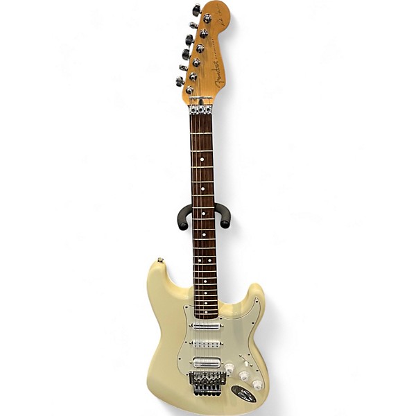 Used Fender Richie Sambora Signature Stratocaster Cream Solid Body Electric Guitar